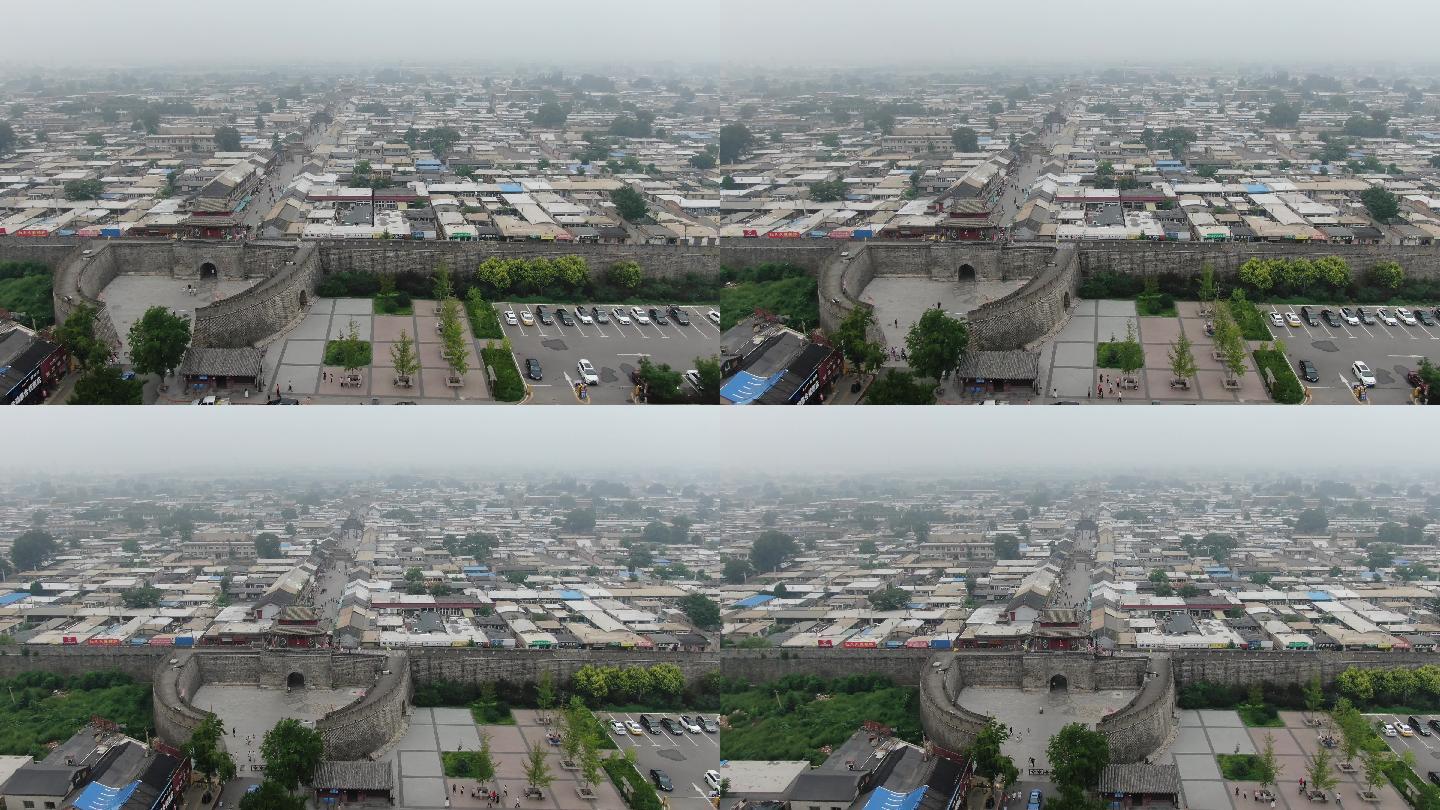 辽宁省葫芦岛市兴城古城古建筑航拍