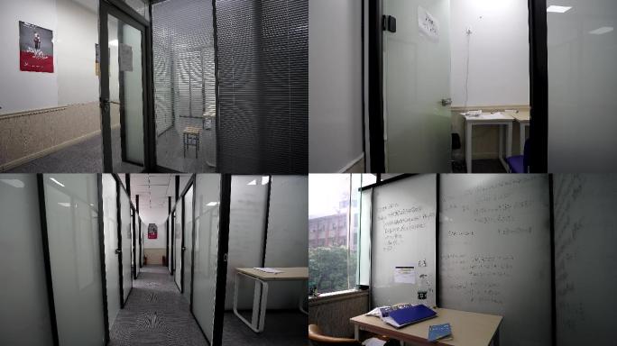 4K大型连锁校外培训机构教学教室空镜