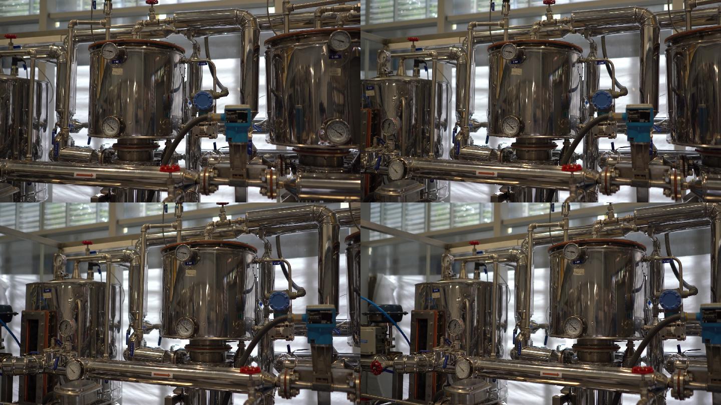 化学工艺厂车间企业加工生产制造液压流程