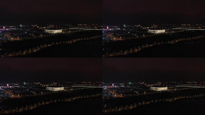西安国际会展中心夜景