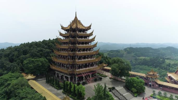 遂宁灵泉寺千手观音殿5