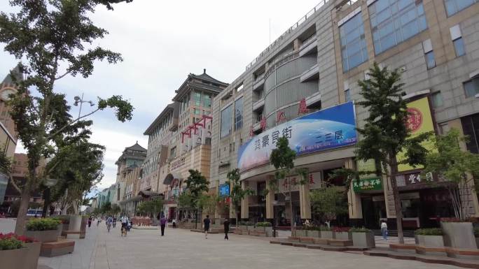 王府井大街-步行街-商业街 北京地标建筑