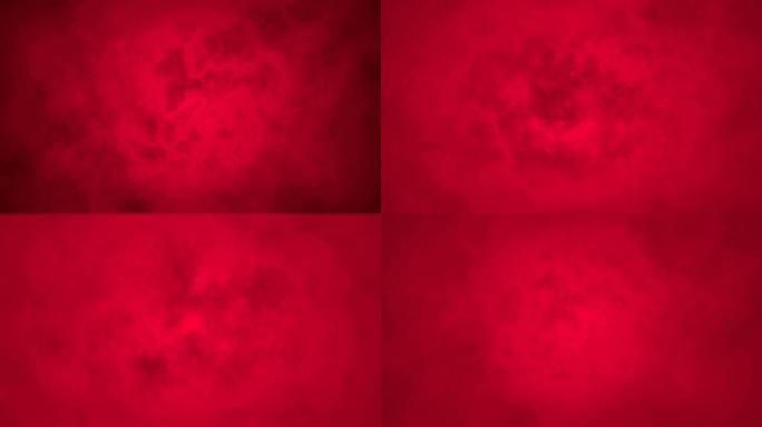 深红色天空动画。