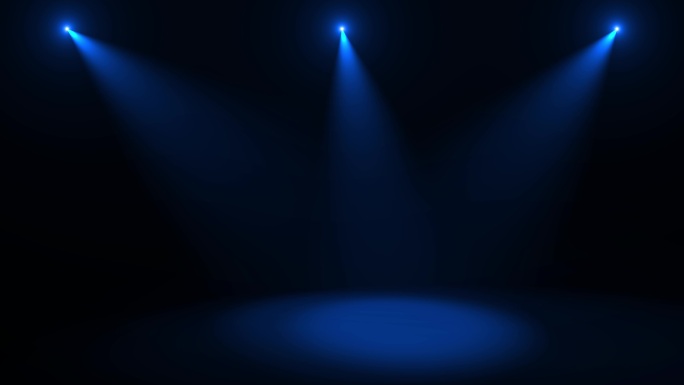 4K蓝色舞台追光灯射灯探照灯摇摆灯