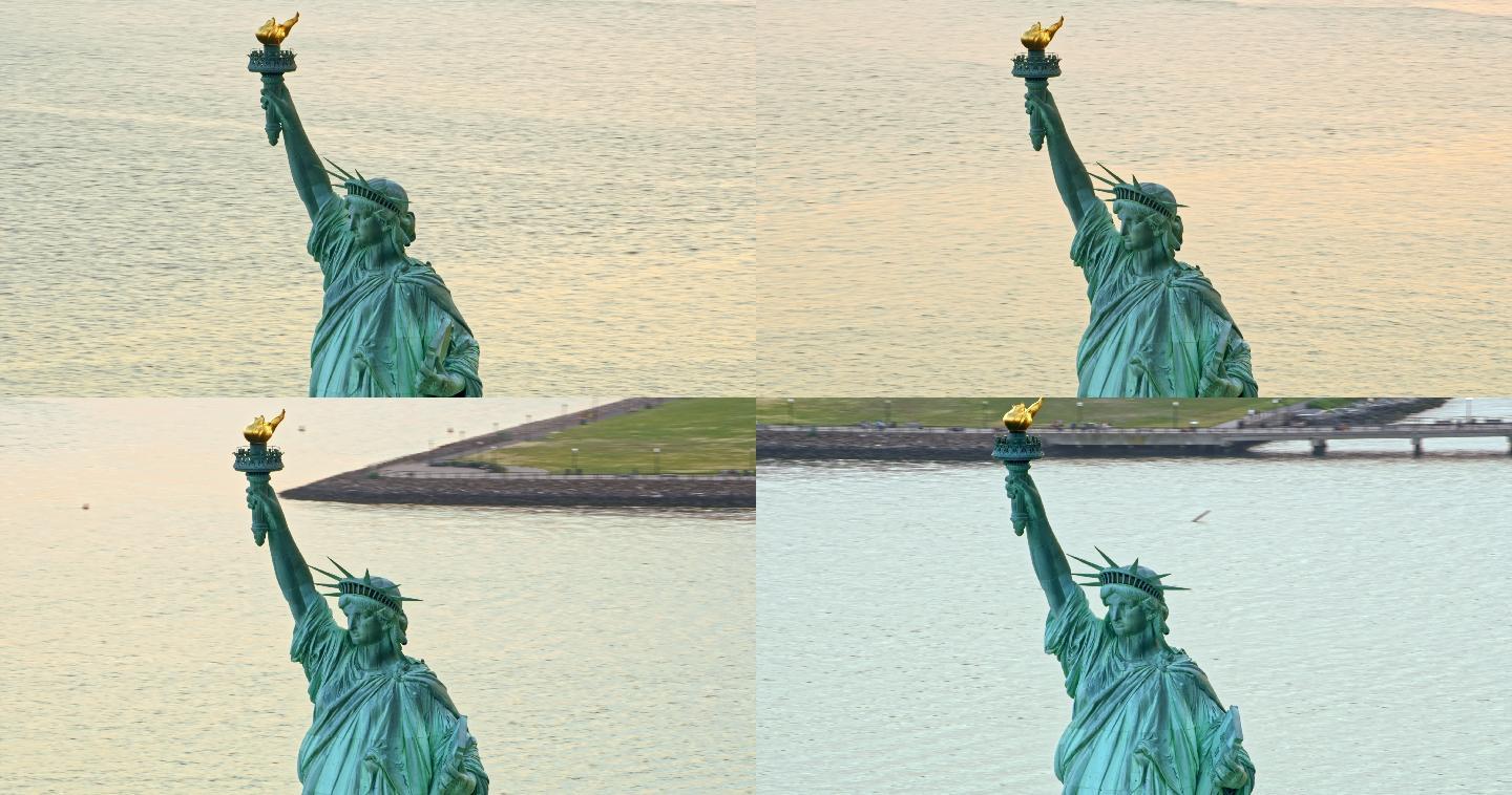 空中自由女神像，纽约