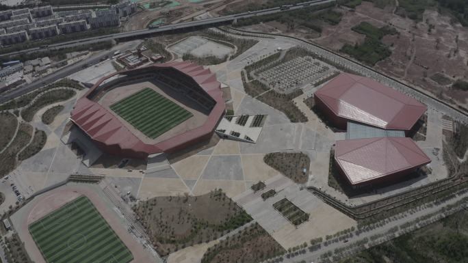 乐都航拍乐都城市建设乐都乐都绿化