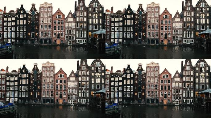 阿姆斯特丹的街道景观