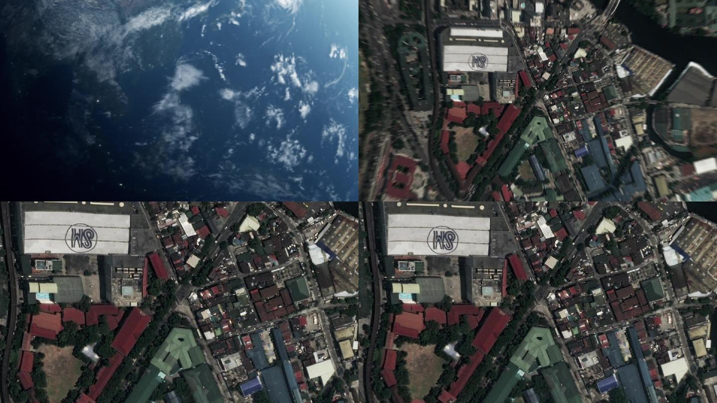 地球放大缩小菲律宾马尼拉