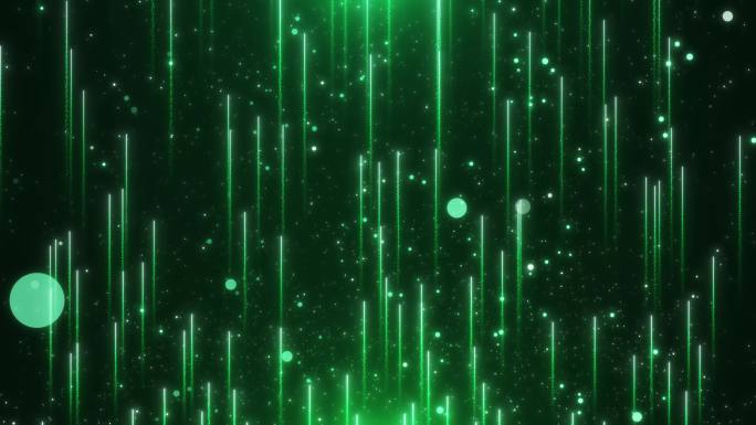10500绿光粒子流动