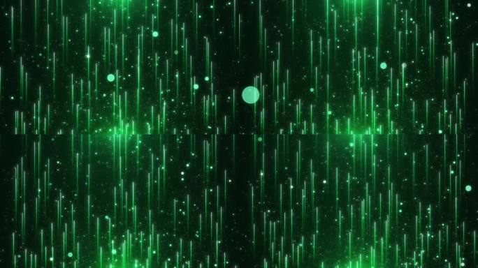10500绿光粒子流动
