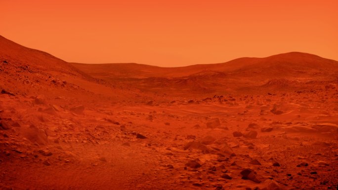 火星表面扬尘模拟登陆热量