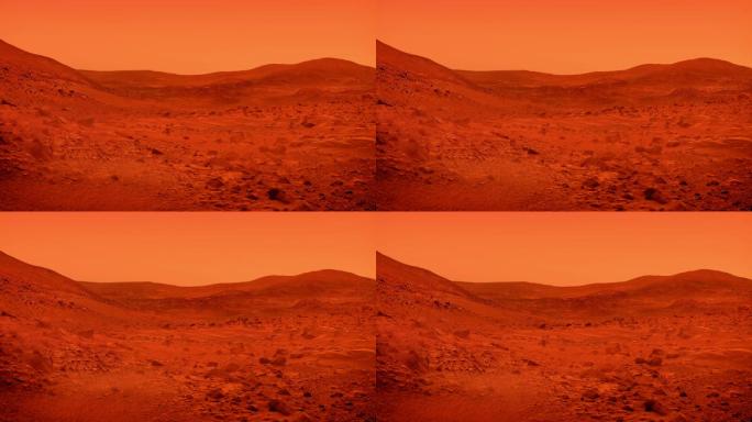 火星表面扬尘模拟登陆热量