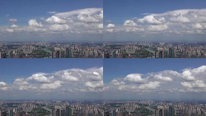长沙开福区上空的云延时2160P