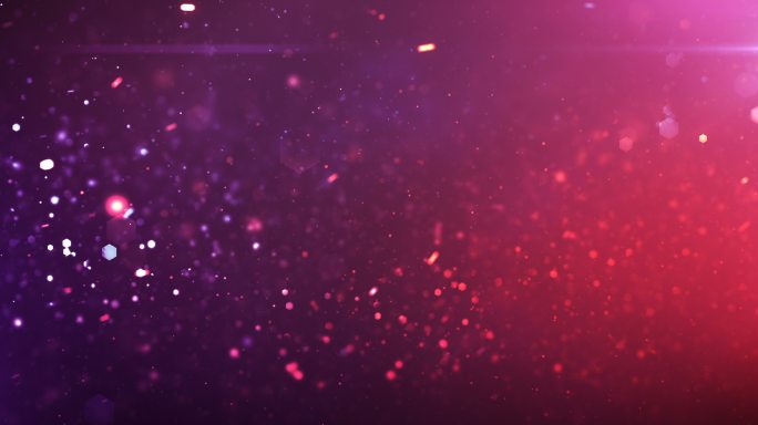 散焦粒子背景（粉色/紫色）