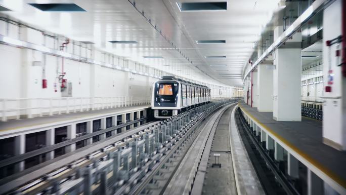 迪拜机场地铁隧道交通