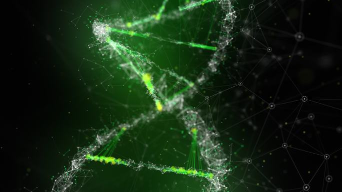 DNA细节动画视频素材