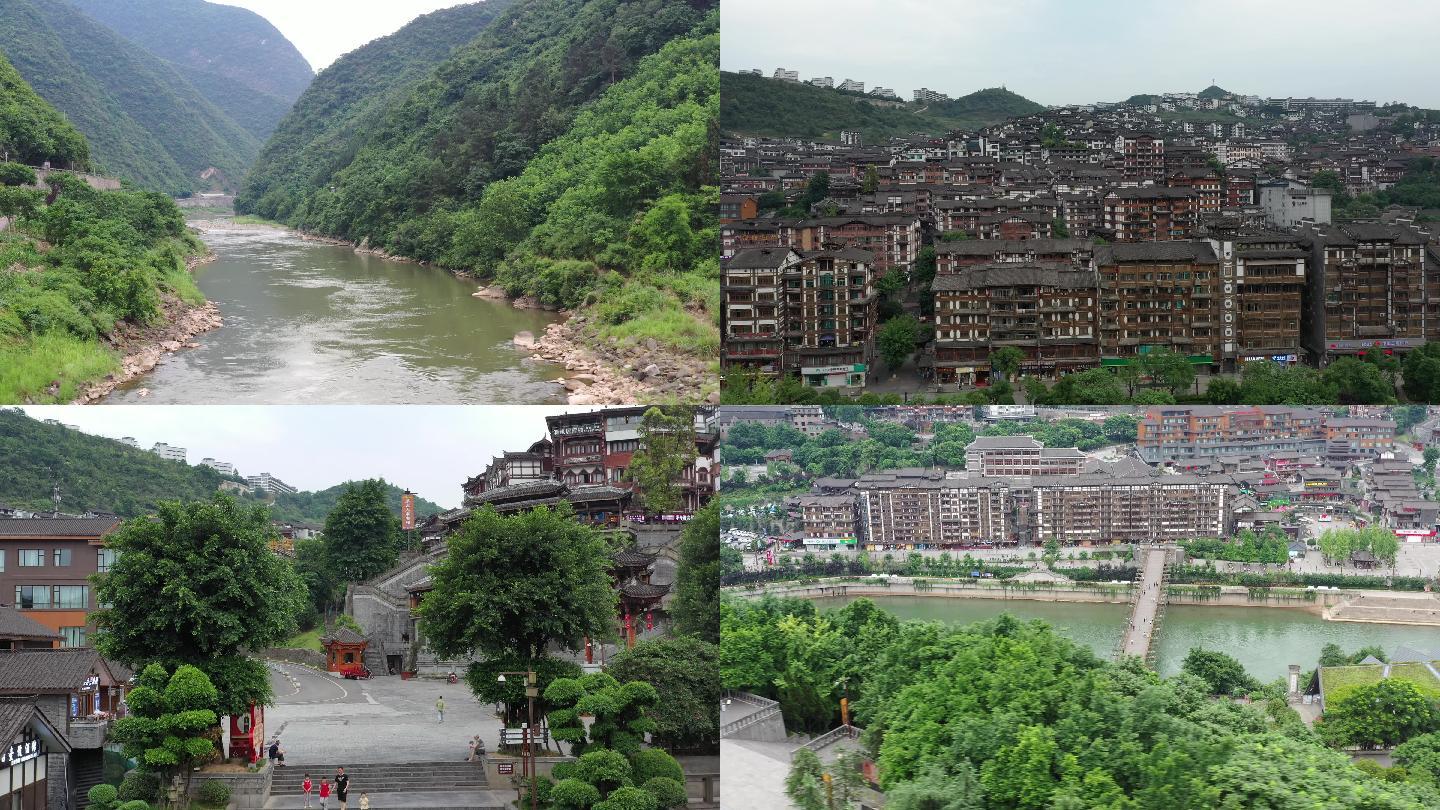 4K贵州、茅台镇、赤水河、美酒河、四渡赤