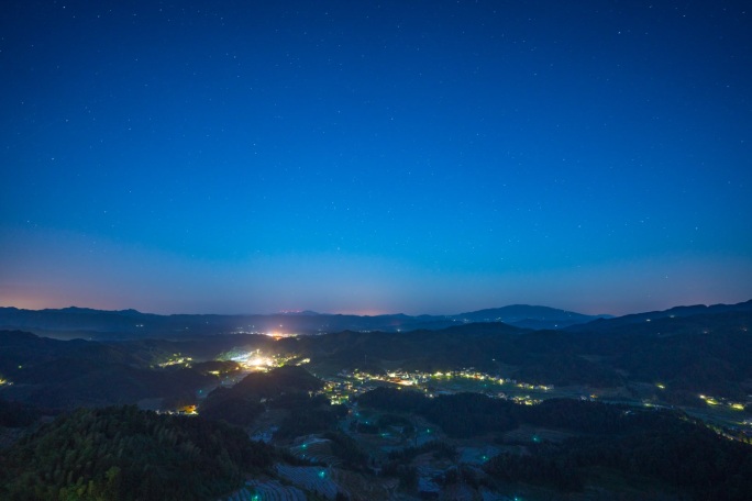 湖南省娄底市紫鹊界星空银河延时