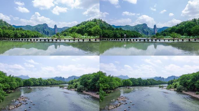 丽水缙云仙都风景区鼎湖峰延时摄影