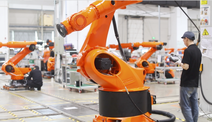 工业4.0自动化 美的库卡KUKA机械臂