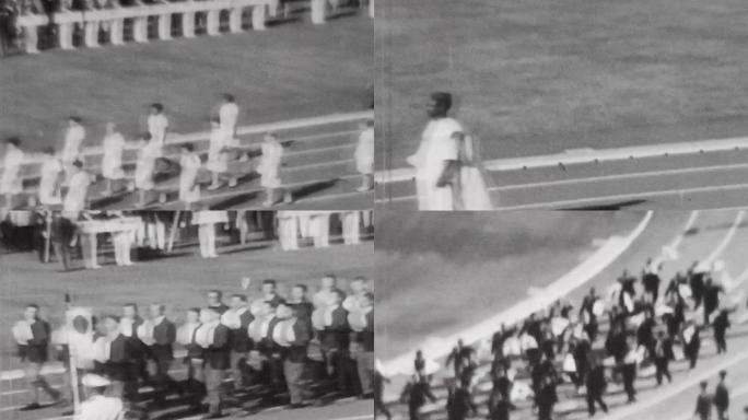 60年代奥运会入场仪式