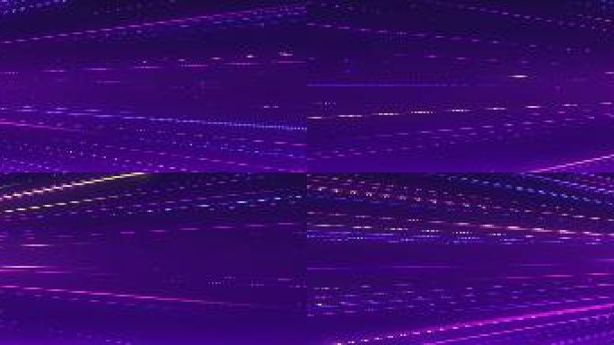 超宽屏紫色光背景循环