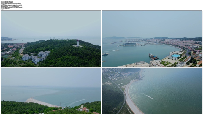 【航拍】4K长岛景区空镜航拍