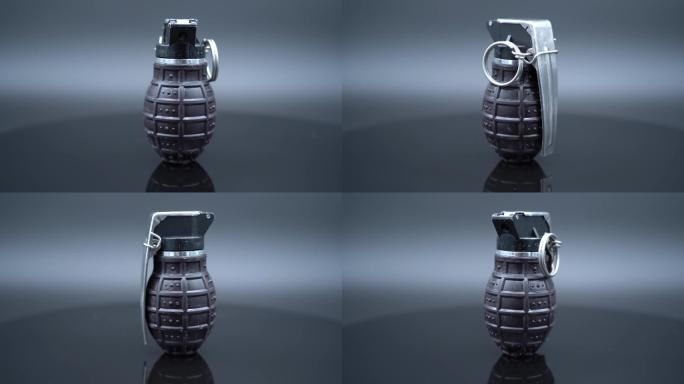 4k手榴弹模型包装设计素材