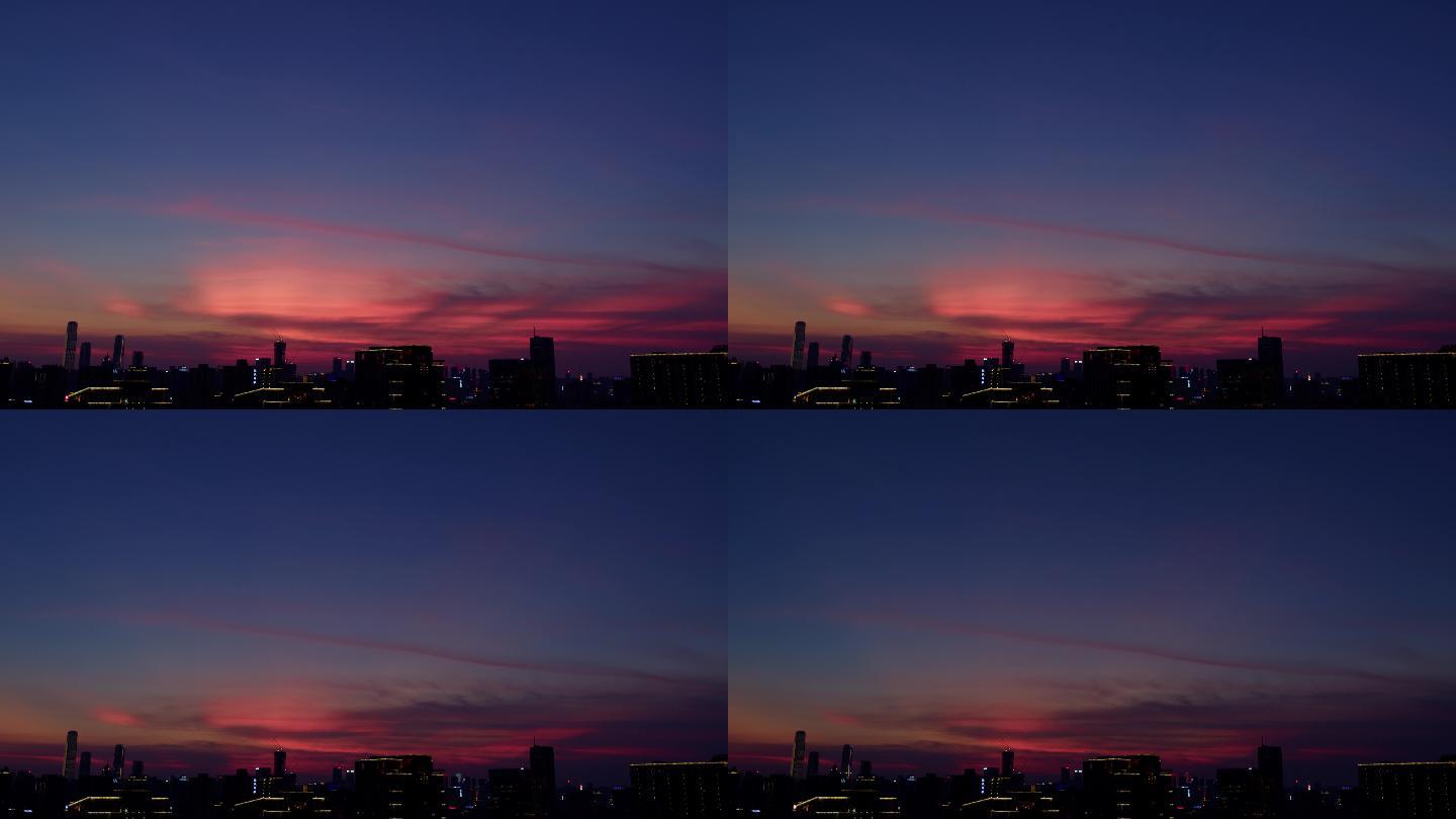 6k长沙日落过程【延时】