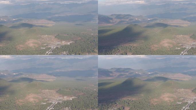 腾冲火山马站火山火山口火山火山航