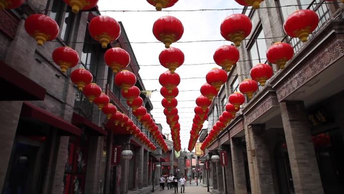 北京前门大街街景