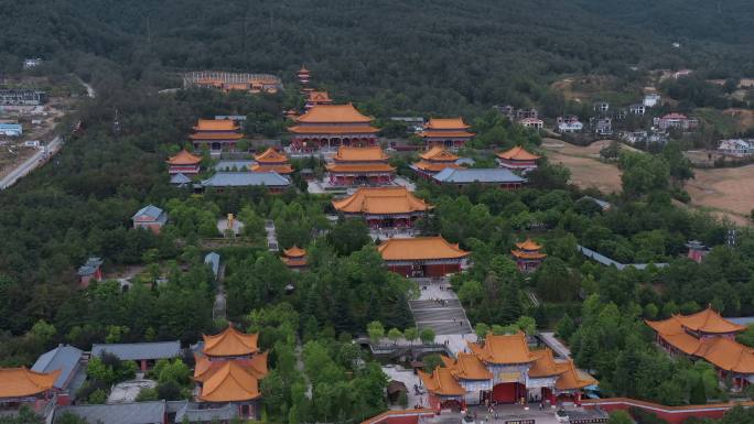 4k寺庙视频云南大理古城崇圣寺景区地标