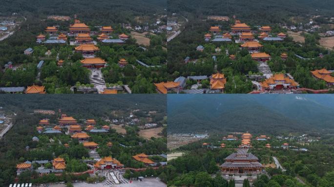 4k寺庙视频云南大理古城崇圣寺景区地标