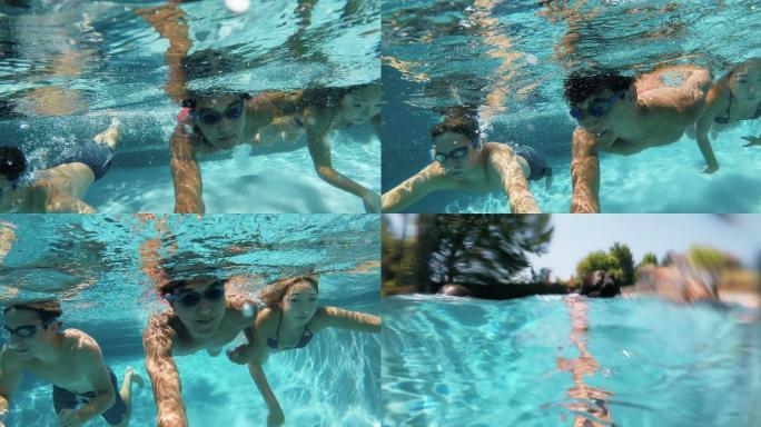 动作摄影机游泳组！
