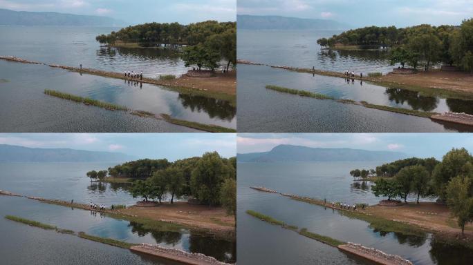 4k云南湖泊视频滇池洱海高原湖泊