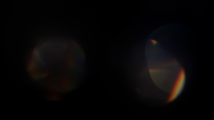 棱镜、彩色透镜光斑效应