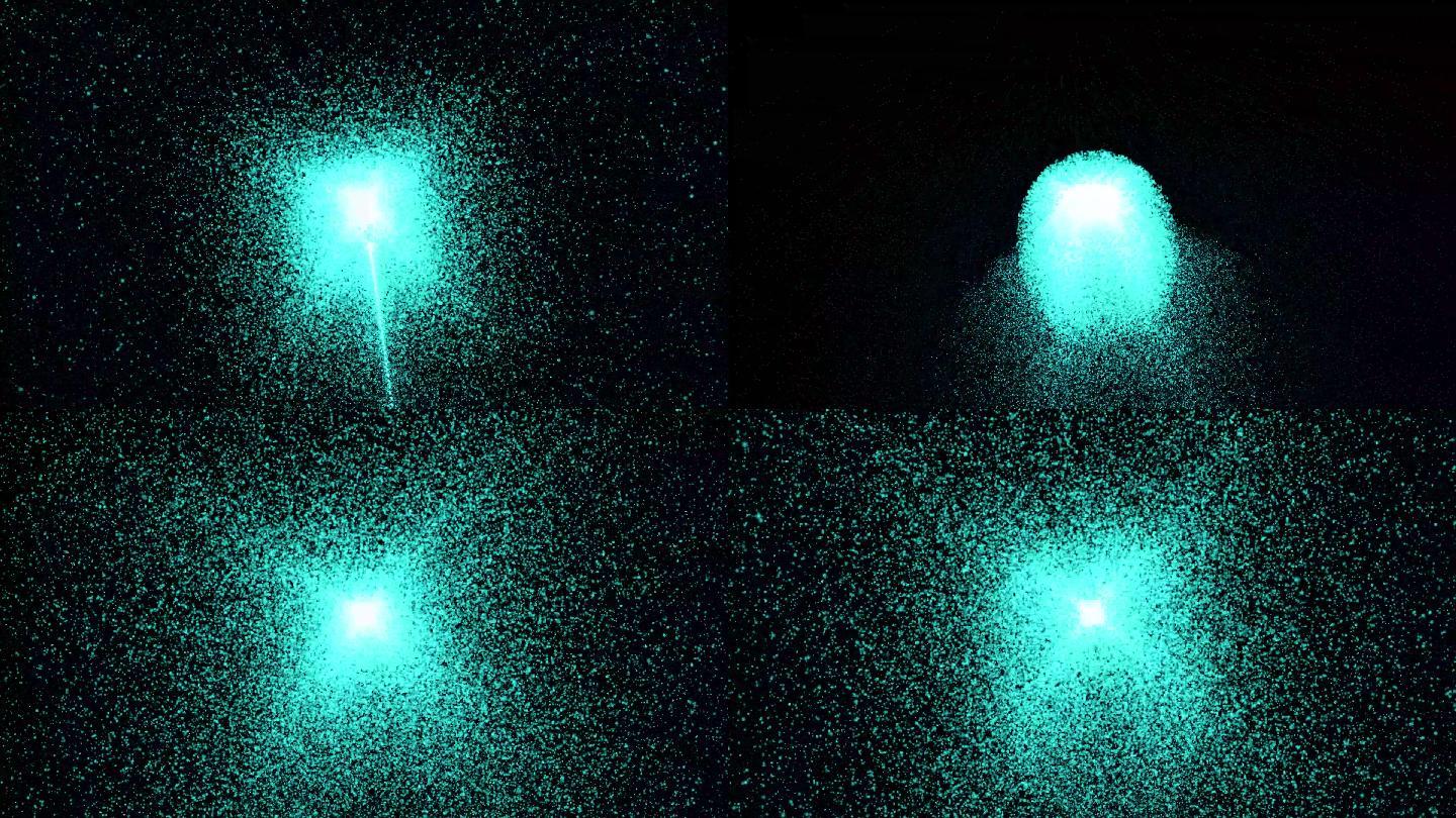 4K视频背景爆炸发散粒子特效623-1