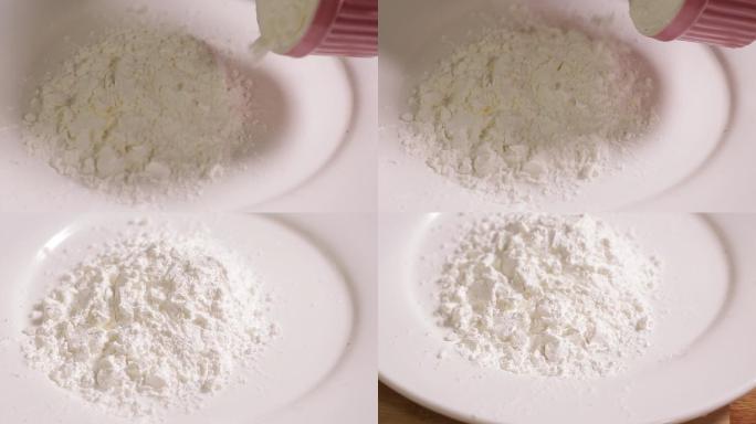实拍沾干淀粉土豆粉(2)