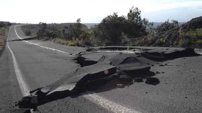 近期地震破裂道路概况