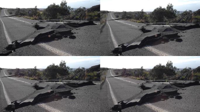 近期地震破裂道路概况
