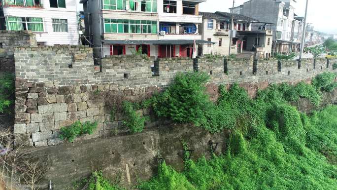 贡川古镇城墙