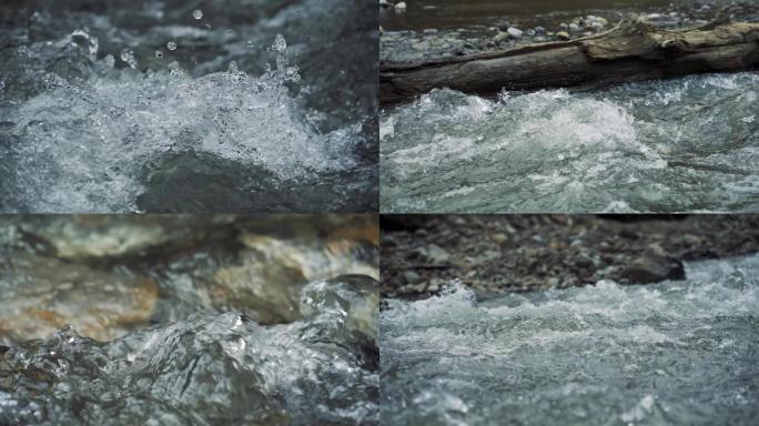 【HD】清澈溪水流淌-升格02
