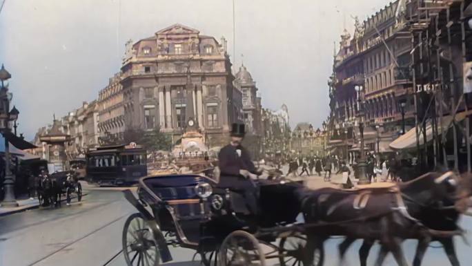 1908年比利时首都布鲁塞尔