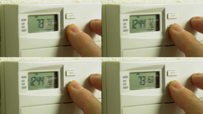 调节恒温器以节省能源