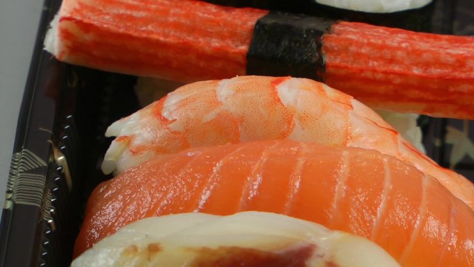 日本传统食品寿司生鱼