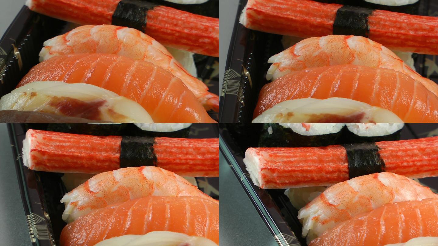 日本传统食品寿司生鱼