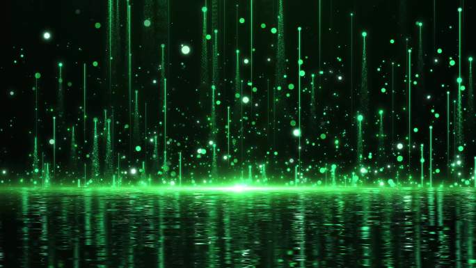 10610绿光粒子天鹅湖