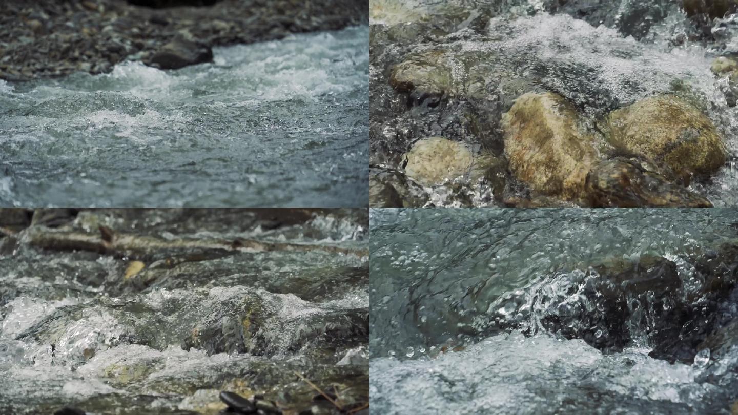 【HD】清澈溪水流淌-升格01