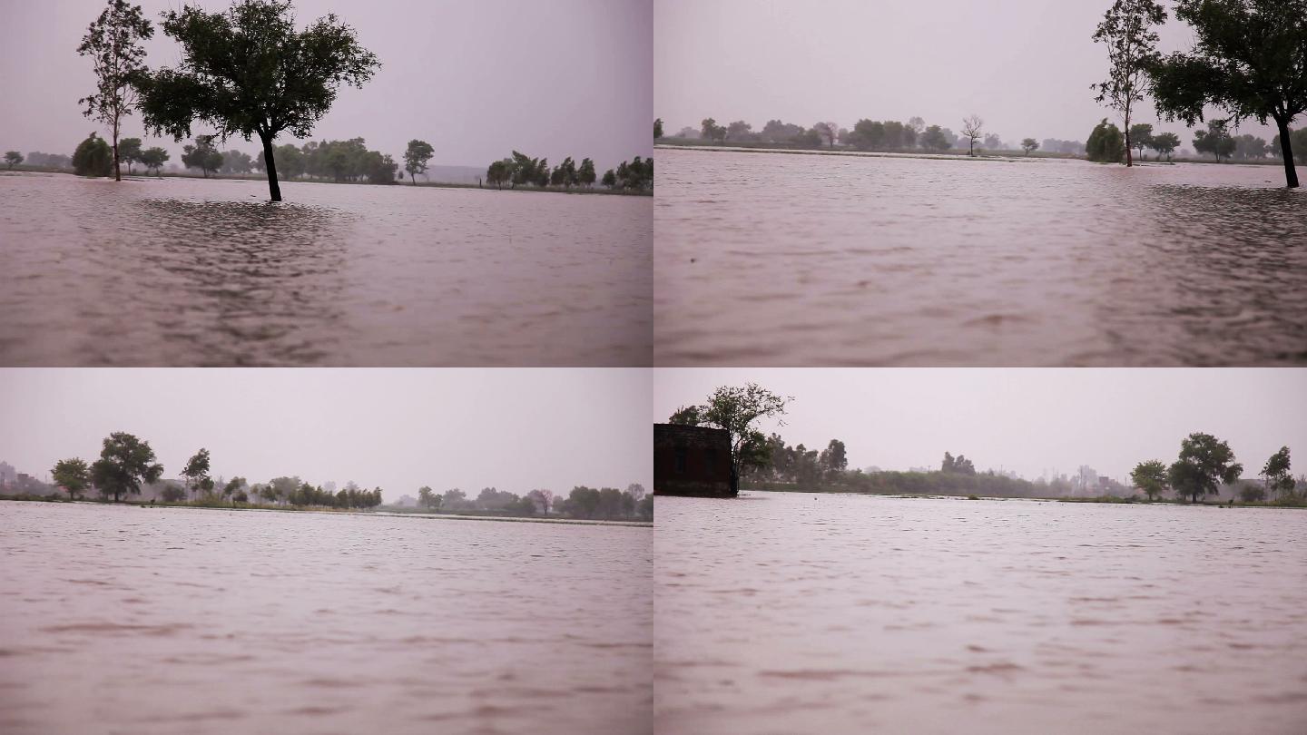 雨季洪水