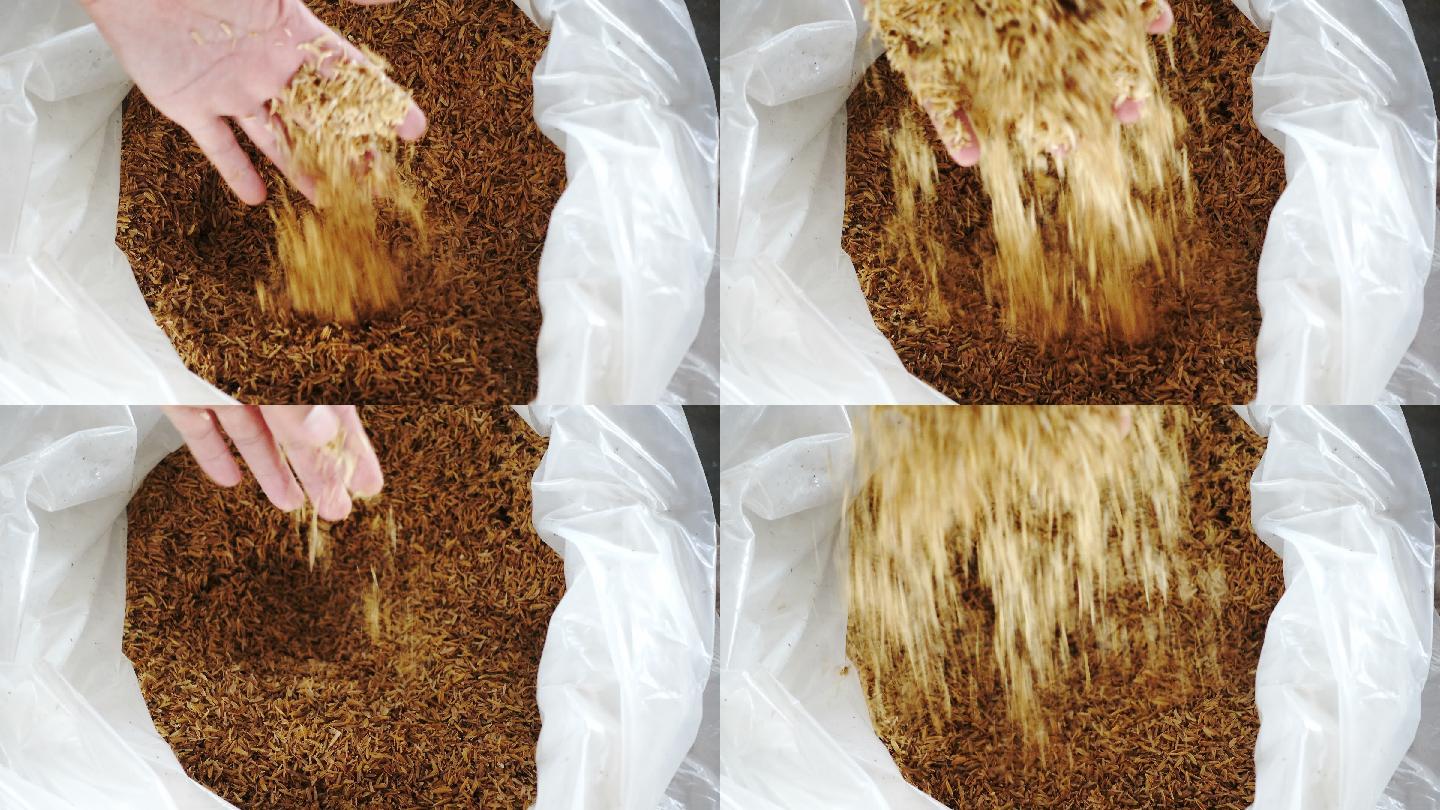 农业用塑料袋稻壳